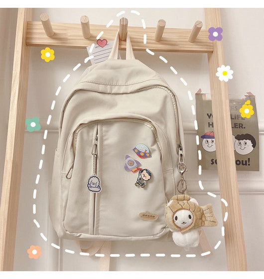 Mochila Escolar Estilo Harajuku Coreano Kawaii para Estudiantes de Secundaria - Image 3