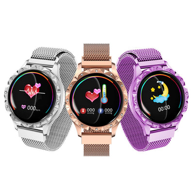 Pulsera Inteligente de Salud: Monitor de Frecuencia Cardíaca, Presión Arterial y Ciclo Menstrual
