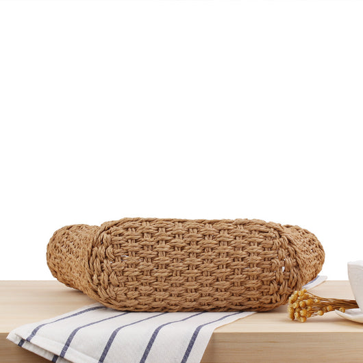 Bolsa de Playa Tejida Hueca - Estilo Rústico para Vacaciones - Image 6