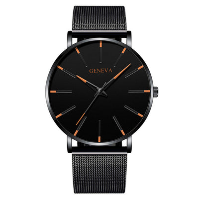 Reloj Cuarzo Hombre Correa Malla Elegante Casual Negocios - Image 14