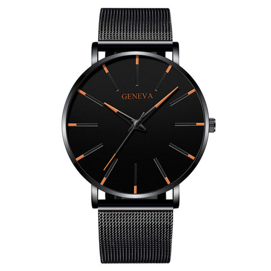 Reloj Cuarzo Hombre Correa Malla Elegante Casual Negocios - Image 14