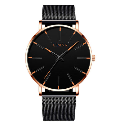 Reloj Cuarzo Hombre Correa Malla Elegante Casual Negocios - Image 3