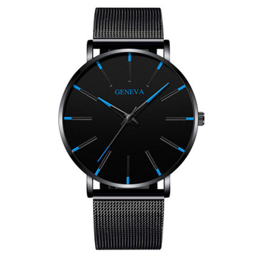 Reloj Cuarzo Hombre Correa Malla Elegante Casual Negocios - Image 8