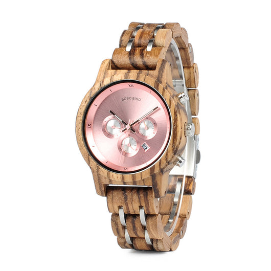 Reloj de Madera para Hombre - Elegancia Casual Empresarial - Image 4