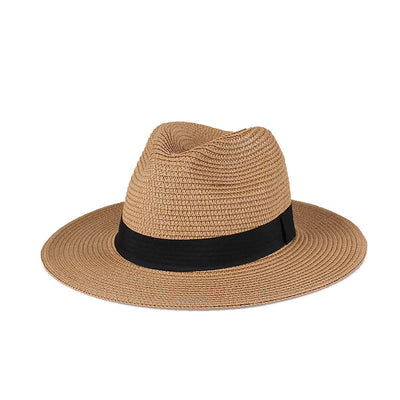 Sombrero Panamá de Ala Ancha con Protección Solar para Parejas - Image 11