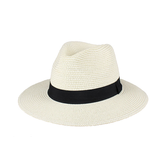 Sombrero Panamá de Ala Ancha con Protección Solar para Parejas - Image 13