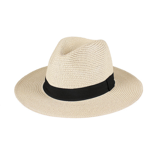 Sombrero Panamá de Ala Ancha con Protección Solar para Parejas - Image 14