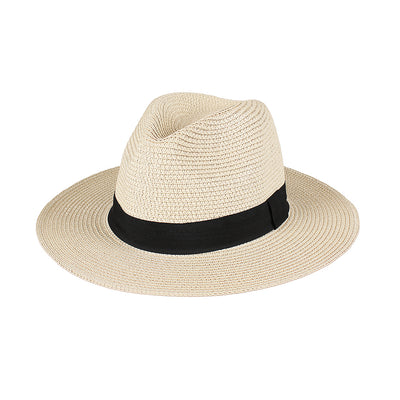 Sombrero Panamá de Ala Ancha con Protección Solar para Parejas - Image 5