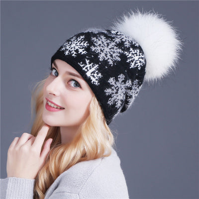 Gorro de Mezcla Lana y Pelo de Conejo - Image 10