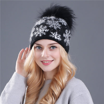 Gorro de Mezcla Lana y Pelo de Conejo - Image 6