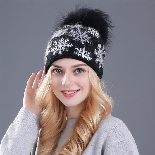 Gorro de Mezcla Lana y Pelo de Conejo - Image 6