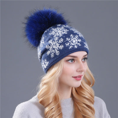 Gorro de Mezcla Lana y Pelo de Conejo - Image 9