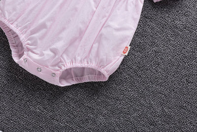 Conjunto de Dos Piezas Bebé Coreano Otoño con Cuello Hoja de Loto - Image 13