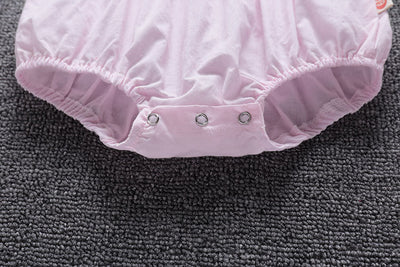 Conjunto de Dos Piezas Bebé Coreano Otoño con Cuello Hoja de Loto - Image 9