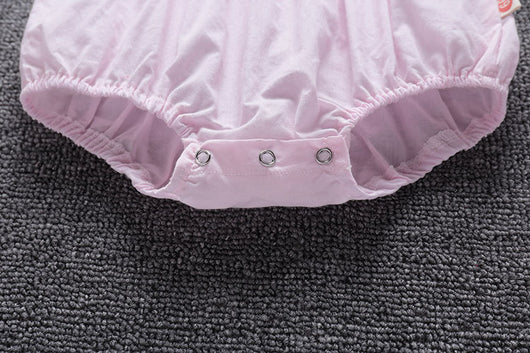 Conjunto de Dos Piezas Bebé Coreano Otoño con Cuello Hoja de Loto - Image 9