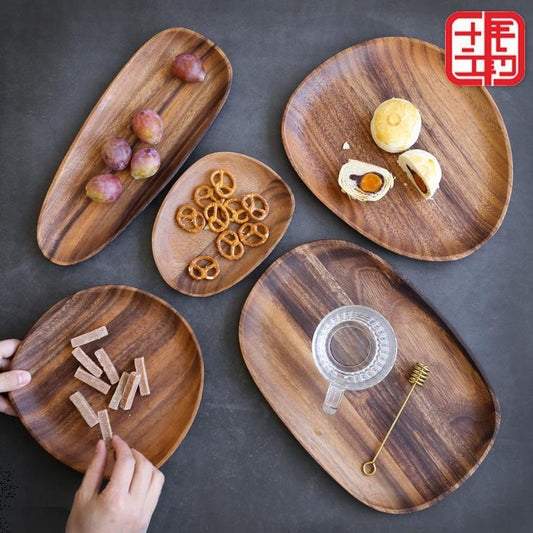 Plato de Aperitivos Acacia Estilo Japonés - Diseño Único