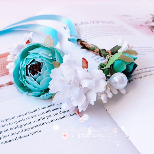 Collar Floral con Campana para Gatos y Mascotas