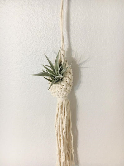 Tapiz Bohemio Tejido a Mano Estilo Nórdico con Diseño de Piña y Flores - Image 8