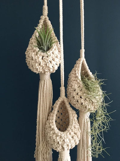 Tapiz Bohemio Tejido a Mano Estilo Nórdico con Diseño de Piña y Flores - Image 5