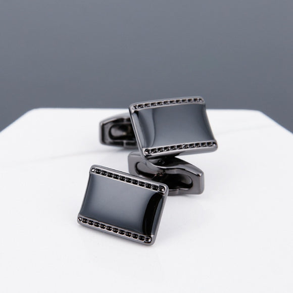 Gemelos Hombre Cara Negra Cobre Gris - Diseño Ejecutivo