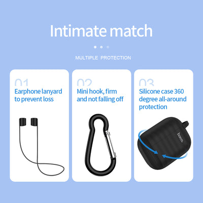 Funda Protectora de Silicona Líquida Compatible con Apple - Antiimpactos para AirPods - Image 14