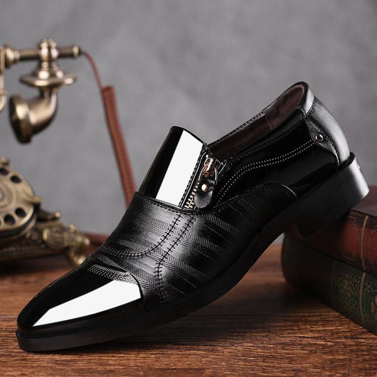 Zapatos Oxford Cuero Premium Hombre Punta Fina Negocios - Image 7