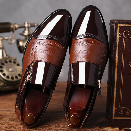 Zapatos Oxford Cuero Premium Hombre Punta Fina Negocios - Image 4