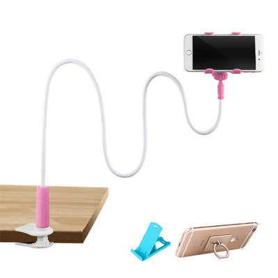 Soporte Giratorio para Celular con Lámpara LED - Mesita de Noche y Escritorio - Image 9