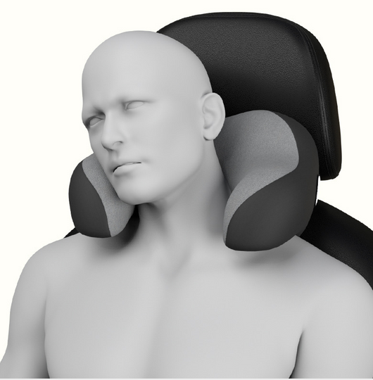 Almohada Cervical en U con Memoria de Espuma para Auto - Soporte Ergonómico de Cuello - Image 8