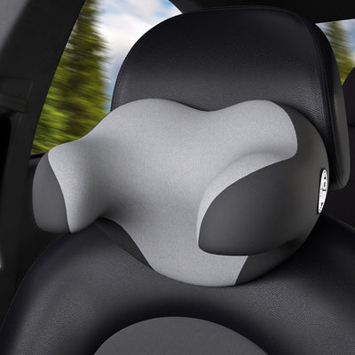 Almohada Cervical en U con Memoria de Espuma para Auto - Soporte Ergonómico de Cuello
