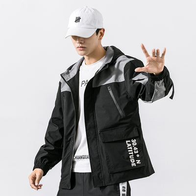 Chaqueta Casual Estilo Coreano con Capucha para Adolescentes - Image 5