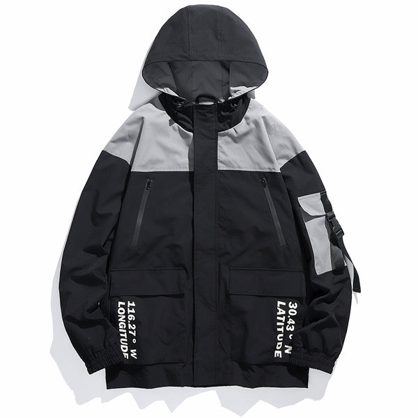 Chaqueta Casual Estilo Coreano con Capucha para Adolescentes