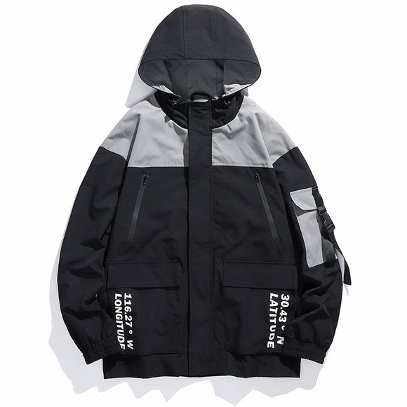 Chaqueta Casual Estilo Coreano con Capucha para Adolescentes