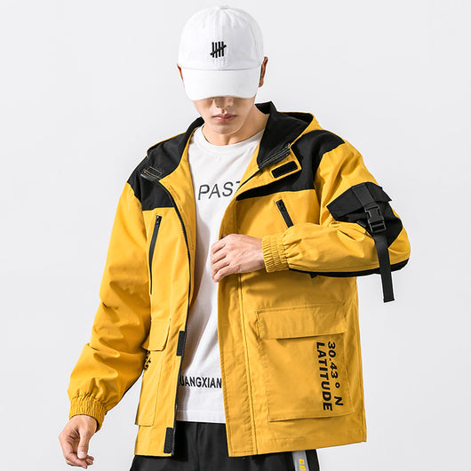 Chaqueta Casual Estilo Coreano con Capucha para Adolescentes - Image 3