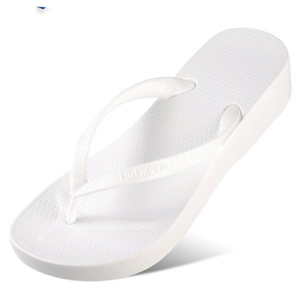 Sandalias de Playa con Tacón Alto y Suela Gruesa - Comodidad y Estilo