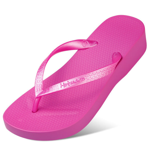 Sandalias de Playa con Tacón Alto y Suela Gruesa - Comodidad y Estilo - Image 4