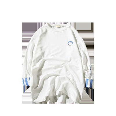Camiseta Suelta Manga Tres Cuartos para Hombre - Sudadera de Moda Otoño - Image 14