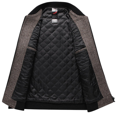 Blazer de Lana Escocés Casual para Jóvenes - Image 9