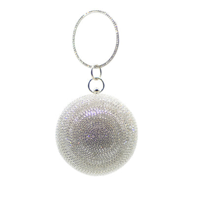 Bolso de Noche con Diseño de Esfera Cubierta de Strass - Image 2