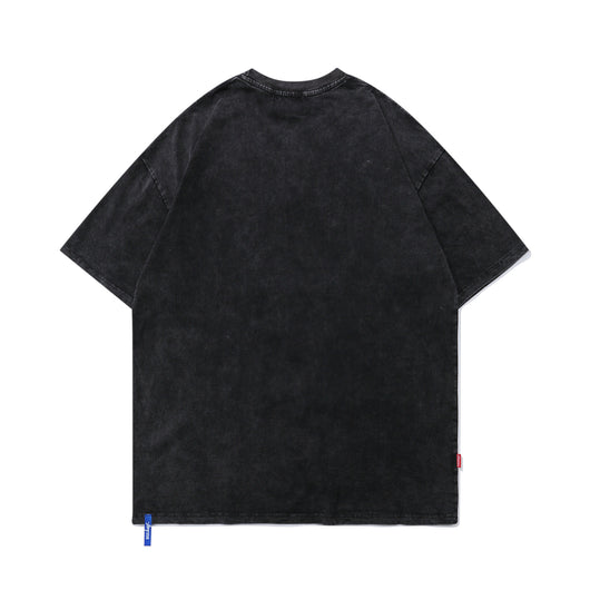 Playera Suelta Estilo Vintage Unisex Tendencia Street - Image 7