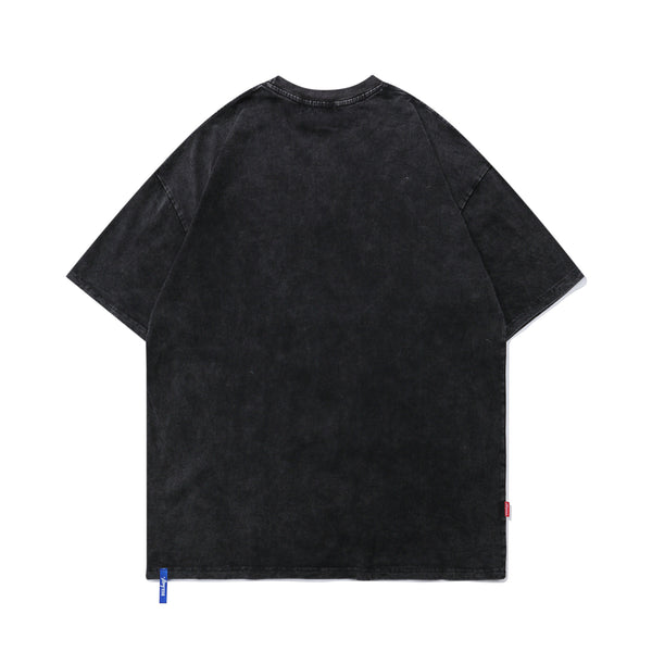 Playera Suelta Estilo Vintage Unisex Tendencia Street
