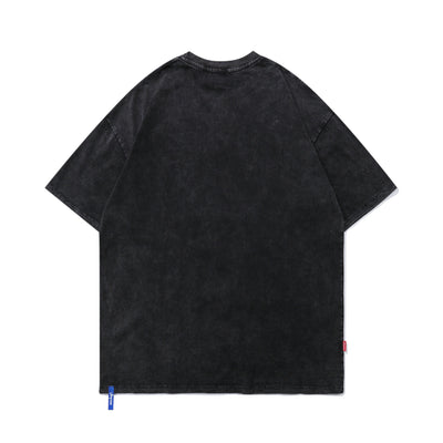 Playera Suelta Estilo Vintage Unisex Tendencia Street - Image 2