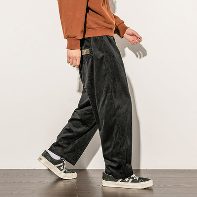 Pantalones de Pana Casual Japoneses para Hombre - Image 6