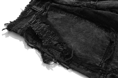 Pantalones Vaqueros Punk Rotos con Flecos - Estilo Street Extreme para Hombre - Image 12