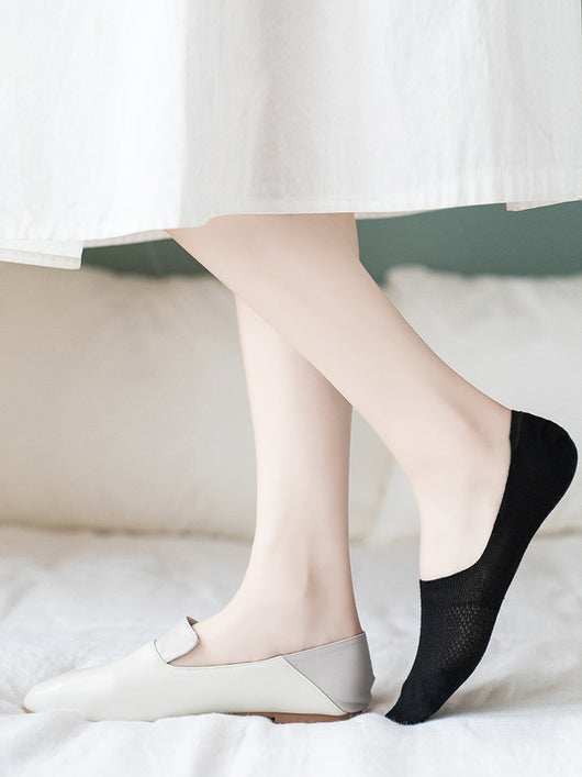 Calcetines Invisibles para Mujer - Algodón Puro con Silicona Antideslizante - Image 20