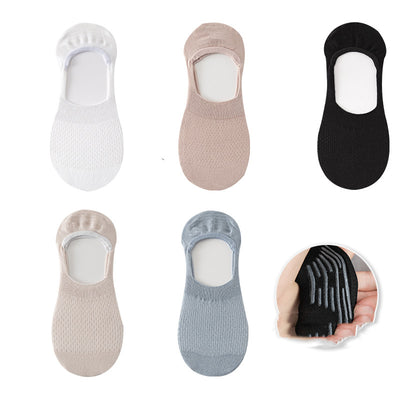 Calcetines Invisibles para Mujer - Algodón Puro con Silicona Antideslizante - Image 18