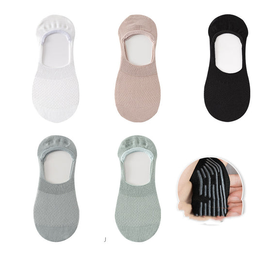 Calcetines Invisibles para Mujer - Algodón Puro con Silicona Antideslizante - Image 4
