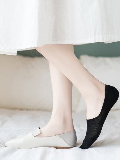 Calcetines Invisibles para Mujer - Algodón Puro con Silicona Antideslizante - Image 10