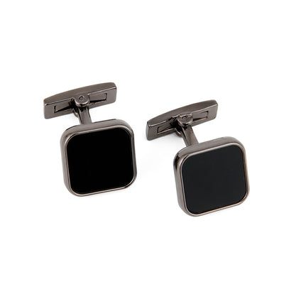 Gemelos Hombre Cara Negra Cobre Gris - Diseño Ejecutivo - Image 8