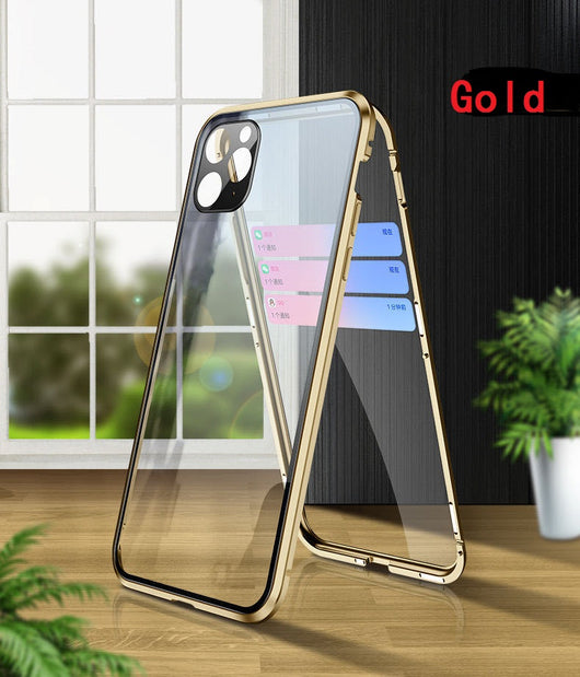 Funda Magnética Doble Cristal con Protección Total para Teléfono - Image 4